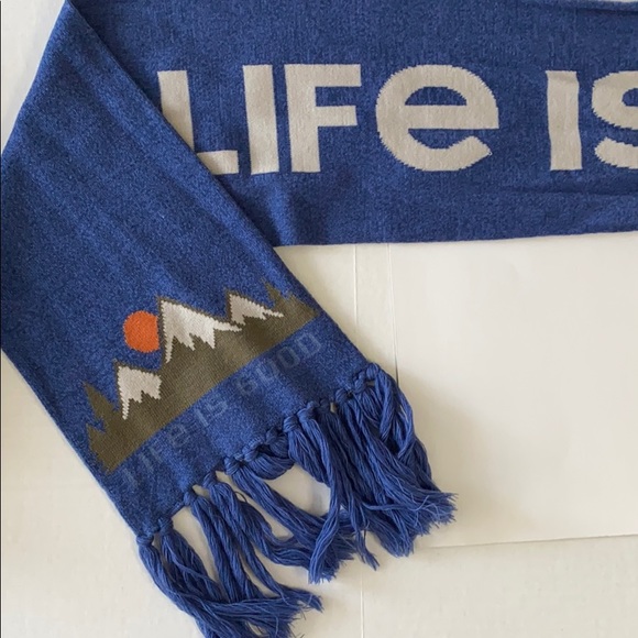 Life is Good Scarf - Picture 2 of 3
